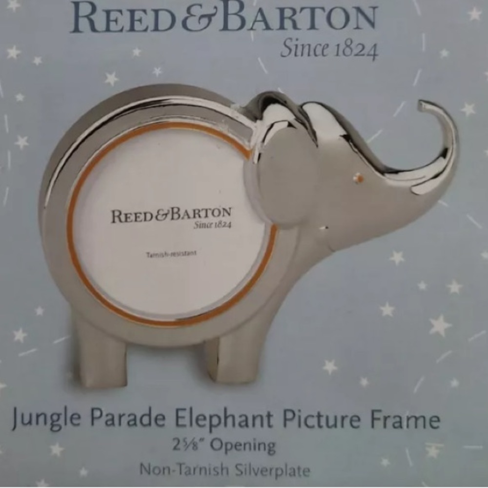 Reed & Barton Silver Elephant Picture Frame - Picture 7 of 7